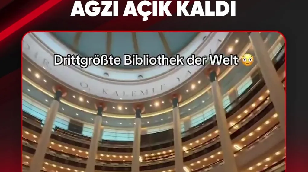 ALMAN GAZETECİNİN AĞZI AÇIK KALDI