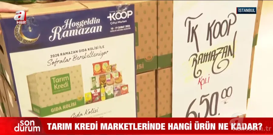 2026 Ramazan kolisi fiyatları ne kadar, içeriğinde neler var? Tarım Kredi, BİM, A101, ŞOK, Migros 6