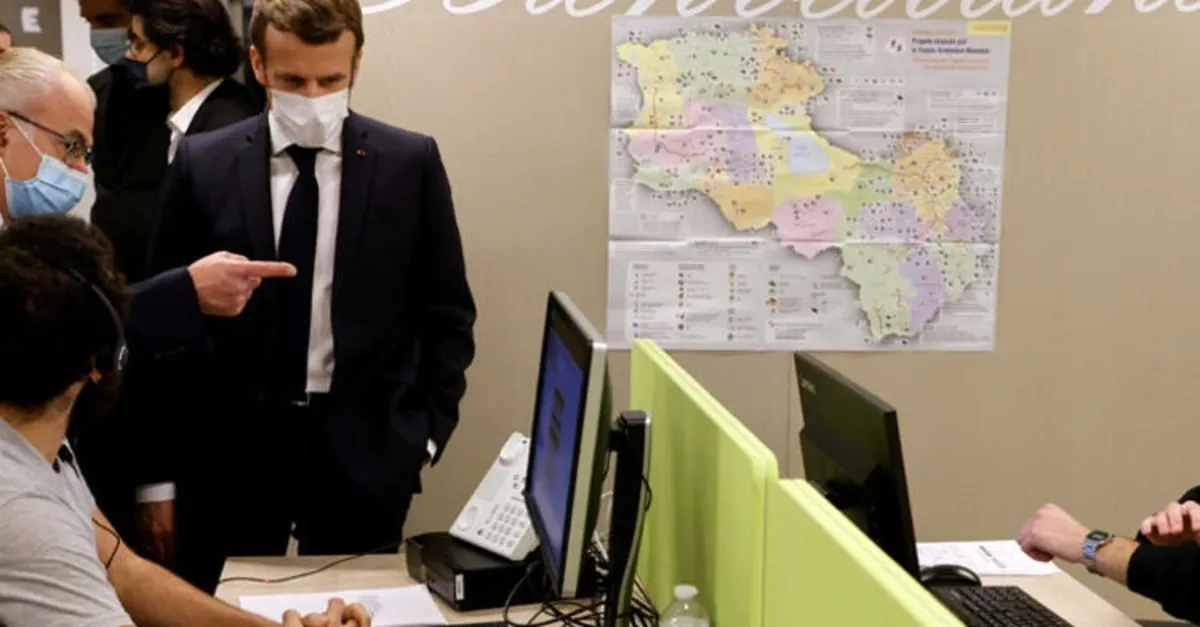 Ermenilerle Bulusan Macron Dan Harita Onunde Daglik Karabag Itirafi
