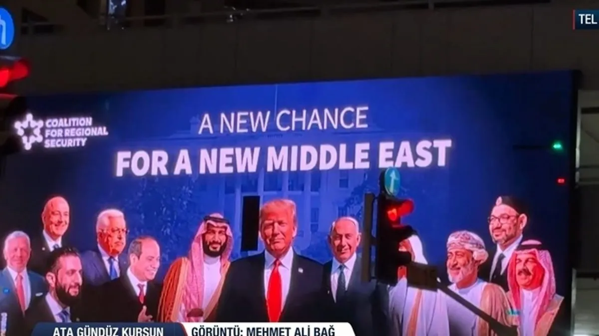 İsrail'deki o pankartların şifresi ne? A Haber'de çarpıcı yorum!