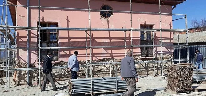 Konya’daki tarihi Şıh Şahabettin Cami restore ediliyor
