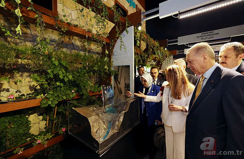 Başkan Recep Tayyip Erdoğan'dan ''EXPO 2023'' fuar alanına ziyaret! 4