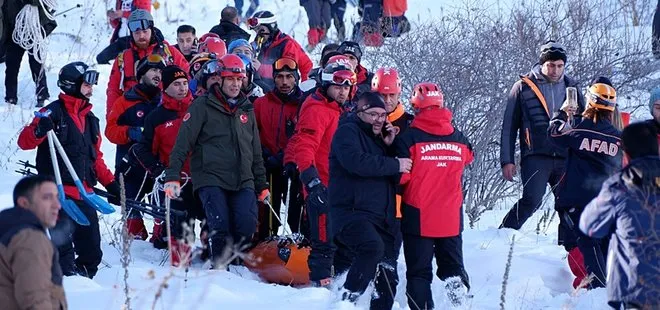 Palandöken’deki çığ faciasına yakalanan sporcular dehşeti anlattı