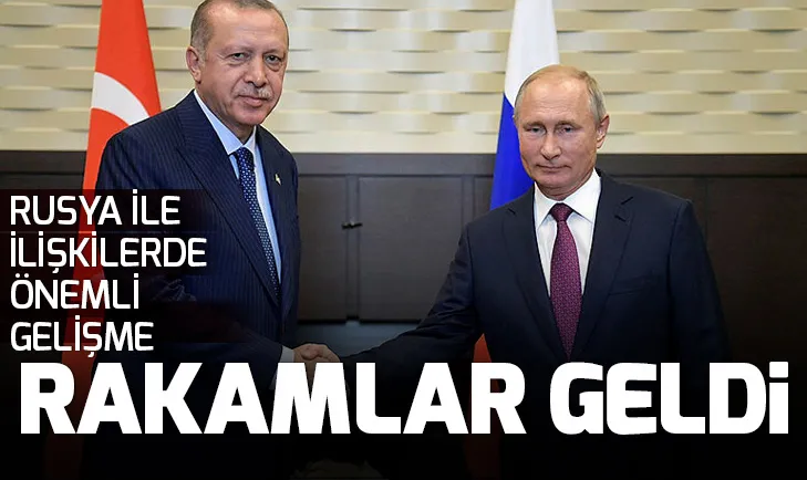 Rusya ile ilişkilerde yüz güldüren tablo