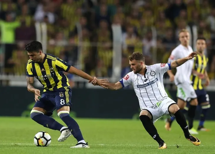 Fenerbahçe - Sturm Graz karşılaşmasından kareler