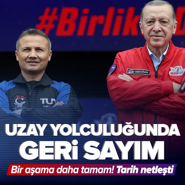 Uzaya ilk yolculuk için geri sayım