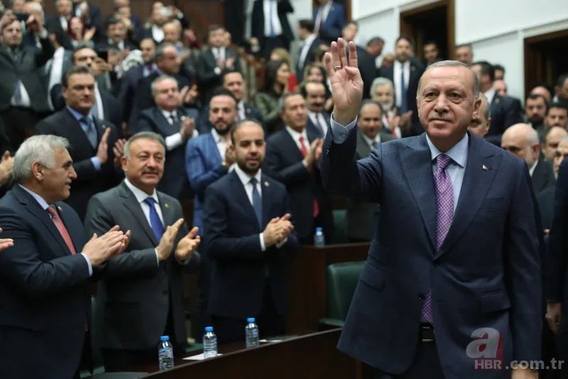 Başkan Erdoğan partilileri selamladı! O anlar böyle görüntülendi... 15