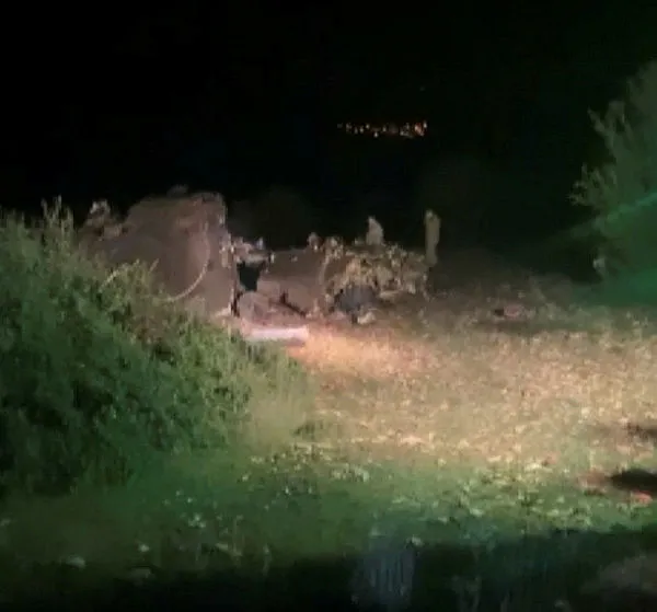 Gaziantep’te polis helikopteri düştü! 2 pilot şehit oldu! İşte olay yerinden ilk görüntüler