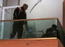 Balkonda dehşet! Polis alarma geçti