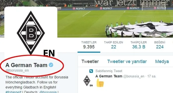 Monchengladbach Adini Bir Alman Takimi Olarak Degistirdi A Haber Son Dakika Spor Haberleri