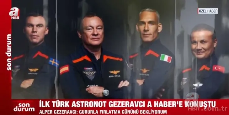 İlk Türk astronot Alper Gezeravcı A Haber’e konuştu: Ülkemiz için yeni bir alanın kapıları açıldı