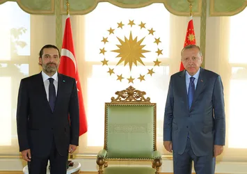 Başkan Erdoğan Saad Hariri'yi kabul etti