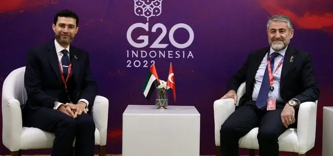 Hazine ve Maliye Bakanı Nureddin Nebati’den G20 diplomasisi