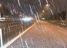 Yola çıkacaklar dikkat! İstanbulda kar yağışı başladı