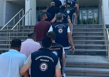 Göçmen kaçakçısı 7 organizatör tutuklandı