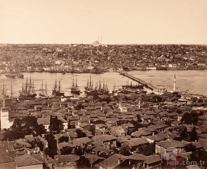 İstanbul'u hiç böyle görmediniz! 1860'lı yıllardan eşsiz görüntüler... 10