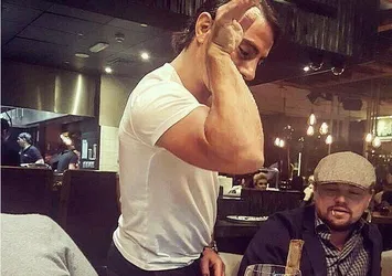 Nusret’ten Leonardo DiCaprio’ya özel sunum