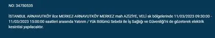BEDAŞ son dakika duyurdu! İstanbul’da hafta sonu 14 ilçede elektrik kesintisi! İşte saat saat o liste...