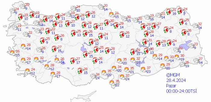 1713943367870.png Toz taşınımına aman dikkat! Meteoroloji gün vererek o illeri uyardı! Sıcaklıklar da artıyor... - 11