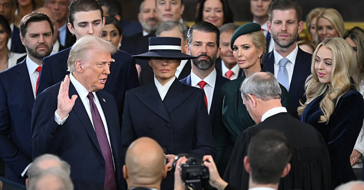 ABD Başkanı Trump yemin etti!