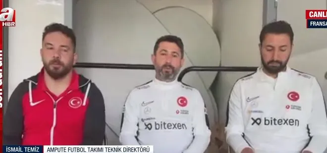 Ampute Milli Futbol Takımı A Haber’de: İsrail galibiyeti Gazze’ye armağan olsun