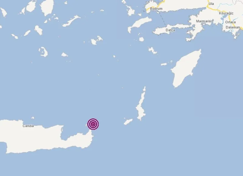 Son Dakika Datca Da Korkutan Deprem