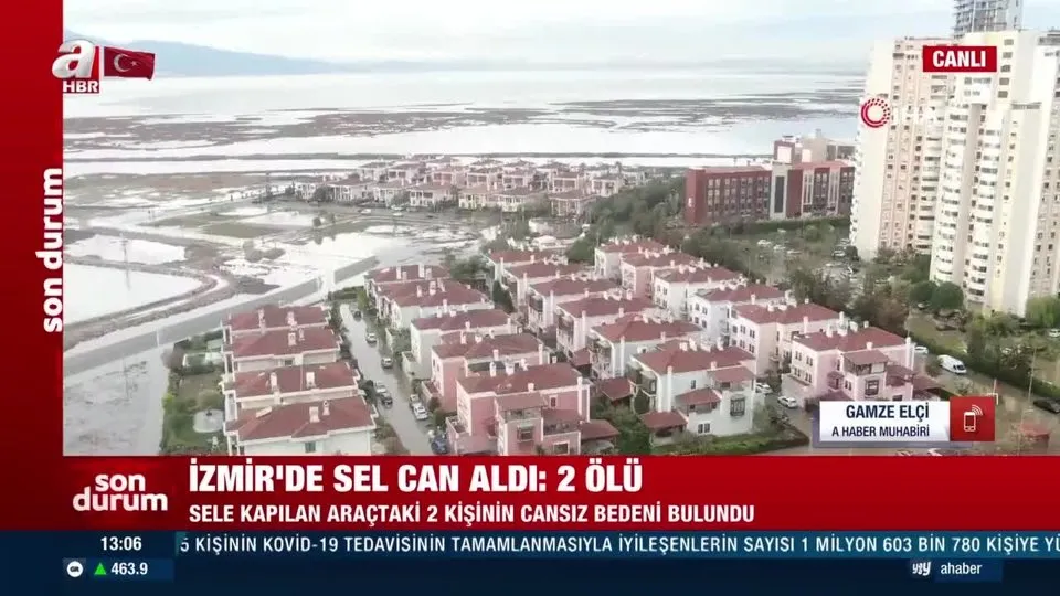 İzmir’deki sel felaketinden acı haber geldi: İki kişinin cansız bedenine ulaşıldı