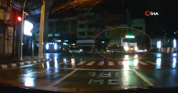 Korkunç kaza! Yüzlerce litre benzin yola döküldü