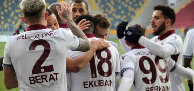 Trabzonspor deplasmanda güldü! Gençlerbirliği 1-2 Trabzonspor MAÇ SONUCU-ÖZET