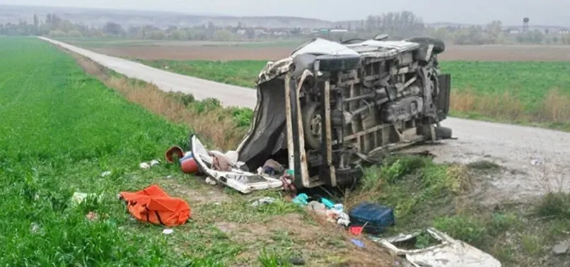 Ankara'da feci kaza