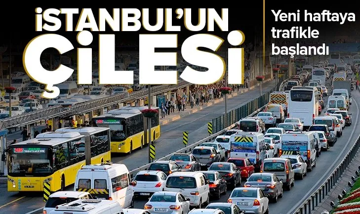 İstanbul’da trafik mesaisi erken başladı! Sürücülere çile oldu