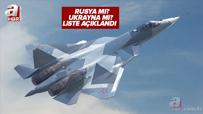 ABD'liler hava kuvvetleri güç listesini açıkladı! Türkiye damga vurdu 1