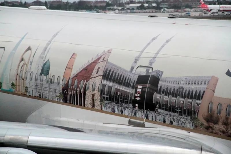 Kabe tasarımı uçakta - 1