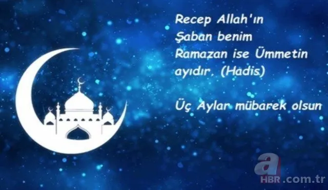 3 AYLAR RECEP AYI MESAJLARI 2024: En güzel, yazılı resimli, dualı, hadisli üç aylar ile ilgili sözler! 7