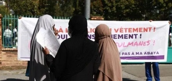 Sömürgeci Fransa kara lekeye doymadı! Kıyafeti yüzünden okula alınmayan Müslüman öğrenciden BM’ye şikayet