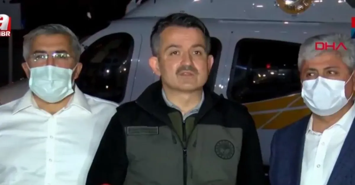 Tarım ve Orman Bakanı Bekir Pakdemirli: Hatay'daki yangın tam olarak kontrol altına alındı