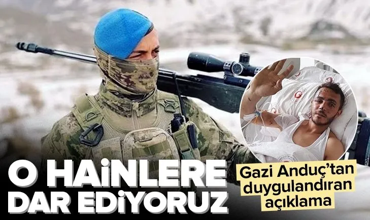 Ramazan Bayramı’nda gazi olan Uzman Çavuş Emrullah Andaç’tan duygulandıran açıklama! Dönmek istiyorum