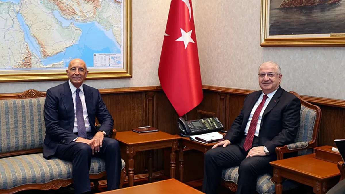 Bakan Güler ABD Büyükelçisi'ni kabul etti