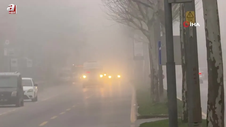 Sakarya’da sis etkili oluyor