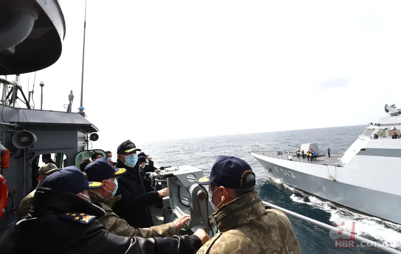 'Mavi Vatan 2021 Tatbikatı'ndan nefes kesen kareler! 87 gemi 27 uçak ve 20 helikopter ile İHA'lar katılıyor 7