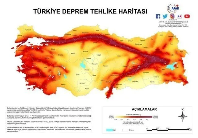 Tokat’ta 5,6 büyüklüğünde deprem! Hangi ilçeler fay hattı üzerinde? İşte diri fay hattındaki il ve ilçeler...