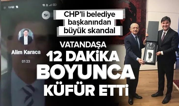 CHP’li belediye başkanının skandal ses kaydı