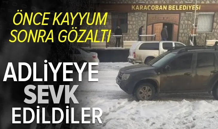 HDP’li Belediye Başkanı Halit Uğun ve şoförü teröre yardım ve yataklıktan adliyeye sevk edildi
