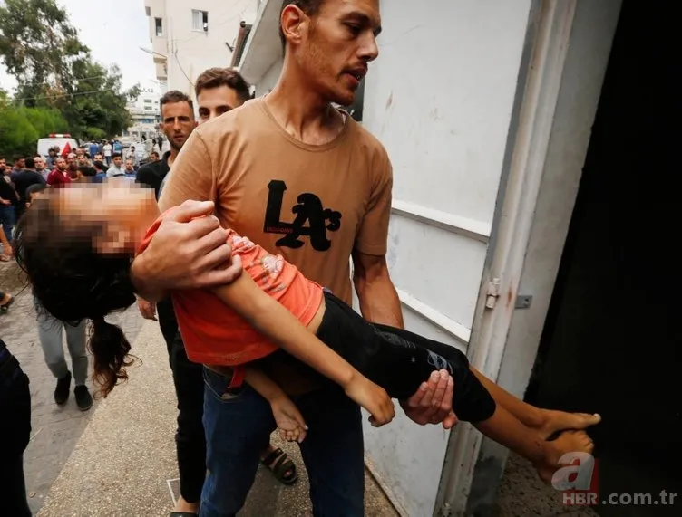 İsrail'den sivil Filistinlilere katliam! Çocuklara bombalarla saldırı! Bu sabah Gazze'den gelen görüntüler kahretti 11
