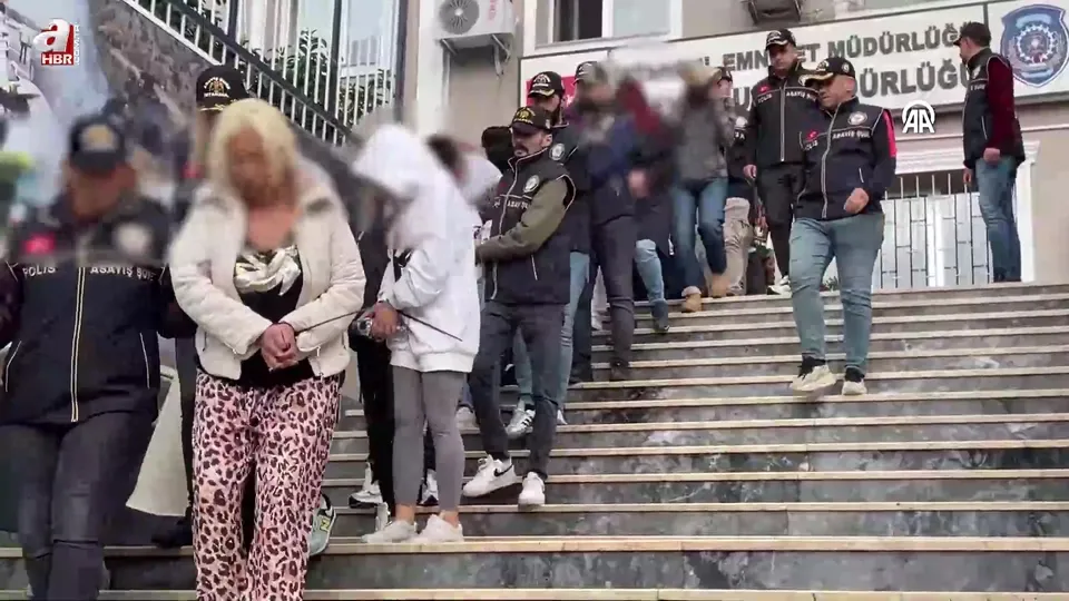 İstanbul merkezli fuhuş operasyonunda yakalanan 20 zanlıdan 16’sı tutuklandı