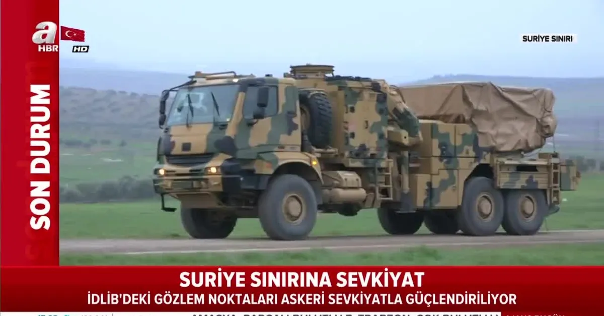 Suriye sınırına sevkiyat! Gözlem noktaları güçlendiriliyor |Video