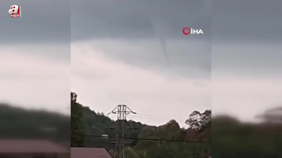 Amasra’da hortum kamerada