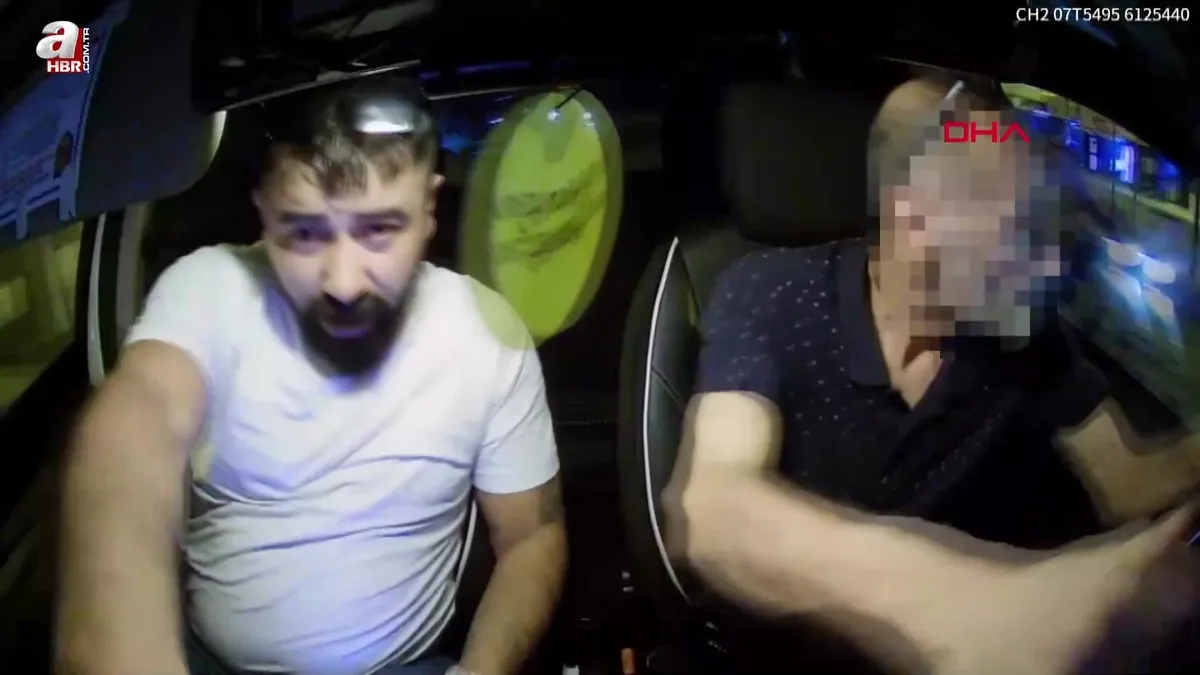 Antalya’da dehşet dolu anlar kamerada!