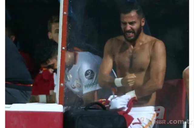 Galatasaray'da Yasin Öztekin oyundan alınınca çıldırdı 3