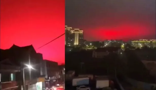 Çin’de gökyüzü neden kırmızı oldu? Gökyüzü neden kırmızı olur? Meteoroloji’den son dakika açıklaması